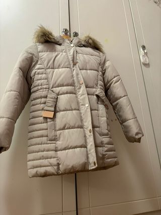 Chaquetón niña pelo