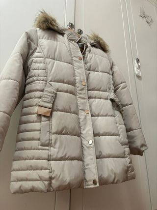 Chaquetón niña pelo