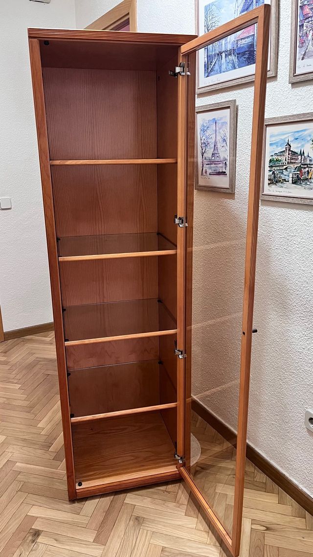 Vitrina madera maciza