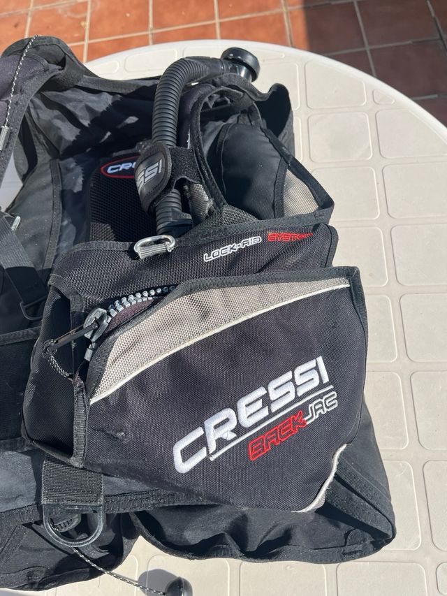 Jacket BCD buceo Cressi BackJack