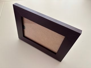 Marco de madera color roble para fotos 20x15