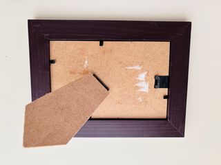 Marco de madera color roble para fotos 20x15