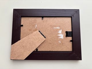 Marco de madera color roble para fotos 20x15