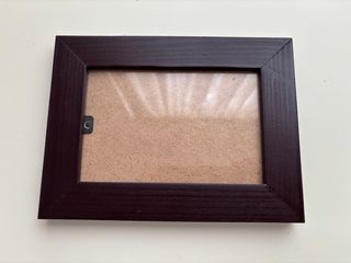 Marco de madera color roble para fotos 20x15