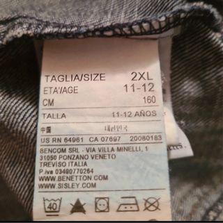 Chaqueta vaquera 