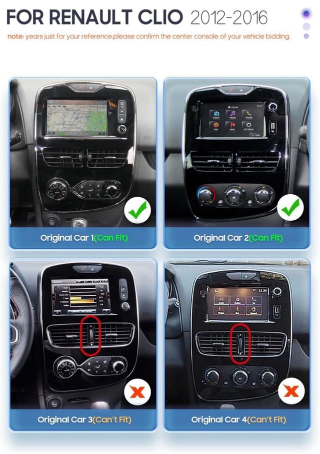 Autoradio Renault Clio 2012-2016
