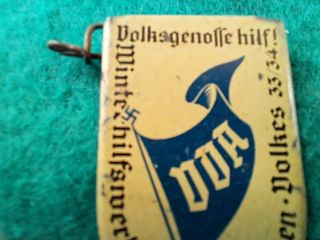 Insignia/broche Aleman del VDA del año 1933/34