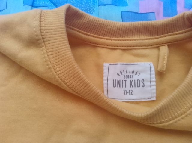 Sudadera amarilla niño 11-12 años