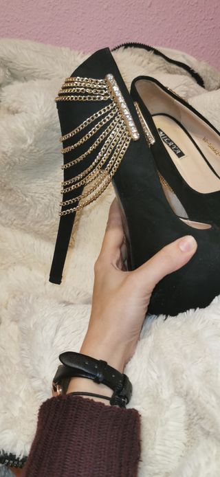 Zapatos tacon fiesta