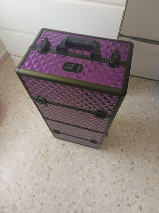 Maletín maquillaje profesional ruedas