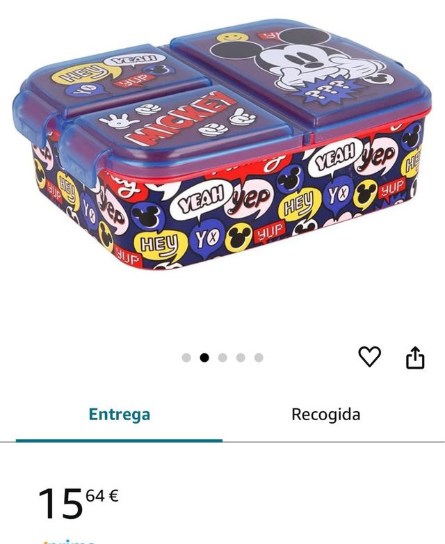 Fiambrera Mickey Mouse