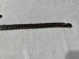 Lote Joyeria y bisuteria. Cadena, pulsera, anillos