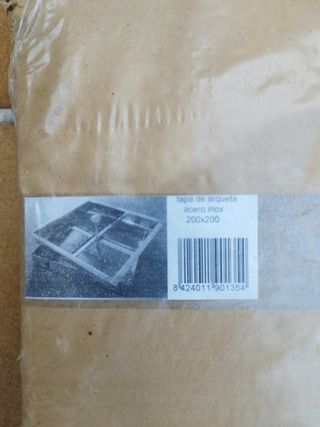 Marco de arqueta de acero inoxidable 
