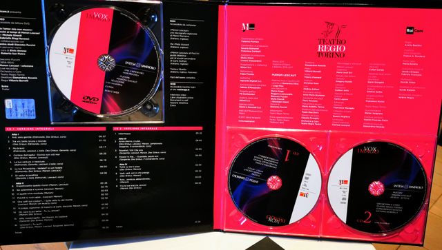 Puccini-Manon Lescaut Edizione Teatro Regio Torino