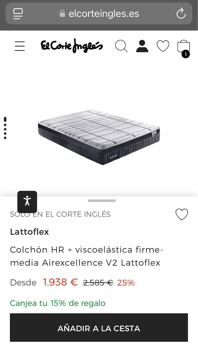 Materasso Lattoflex 150x190