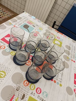 Set 8 bicchieri TupperWare 