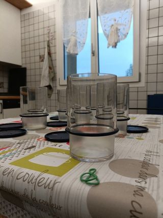 Set 8 bicchieri TupperWare 