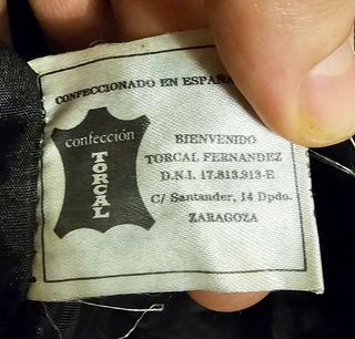 Cazadora cuero