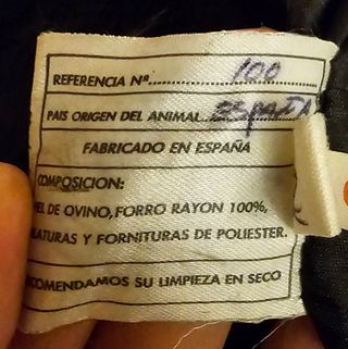 Cazadora cuero