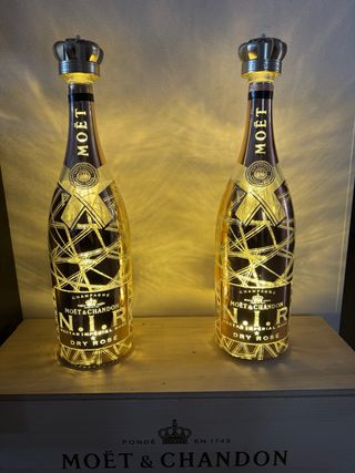 Bottiglie vuote 3 lt champagna luminose 