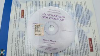 11 pz. Interazioni tra farmaci cd-rom 2003.Nuovi.