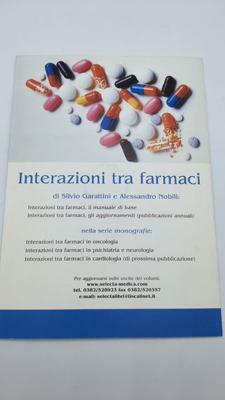 11 pz. Interazioni tra farmaci cd-rom 2003.Nuovi.