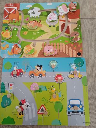 Juguetes madera a partir de 18 meses