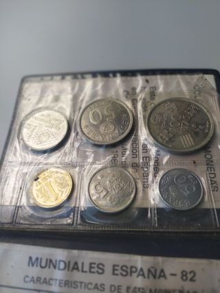 Colección de monedas del mudo