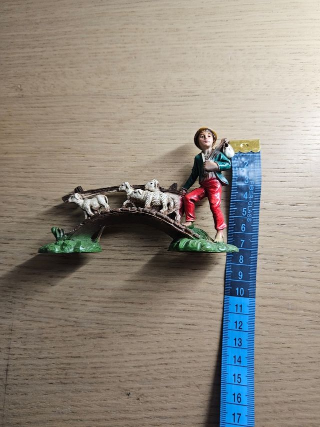 Statuetta presepe anni 80 - pastorello 