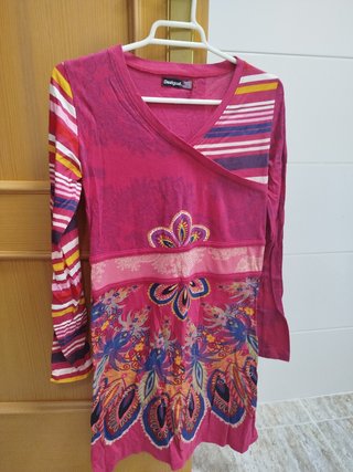 Vestido niña desigual