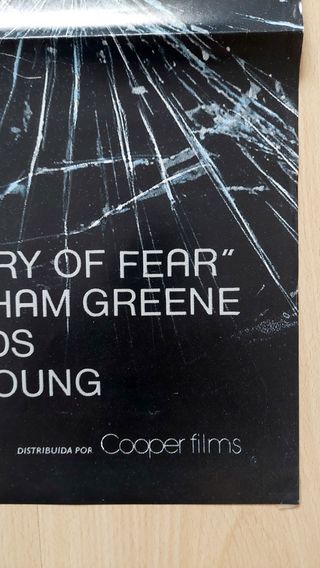 Cartel original El ministerio del miedo (1944)