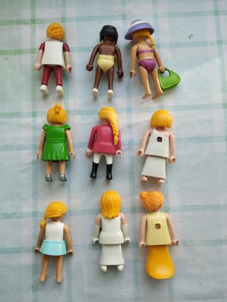Playmobil figuras de mujeres muñecas 