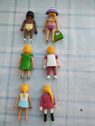 Playmobil figuras de mujeres muñecas 