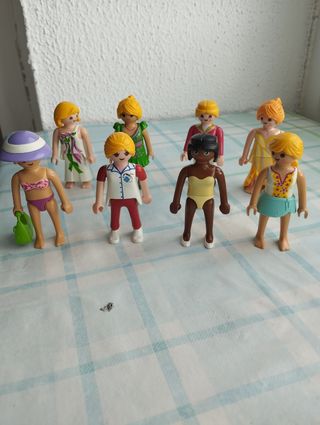 Playmobil figuras de mujeres muñecas 