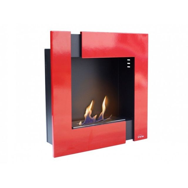 chimenea mural moderna