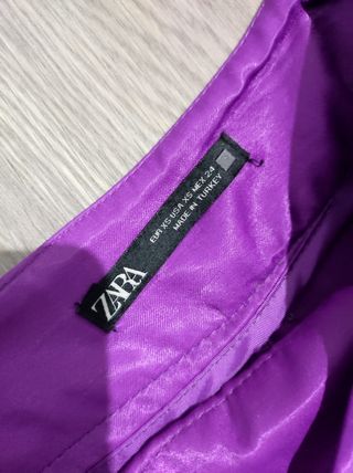 Falda larga Zara 