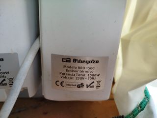 Radiador calor Azul Obergozo 9 modulos