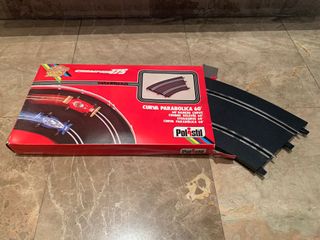 SCALEXTRIC POLISTIL CURVA PARABOLICA 60º NUEVA.