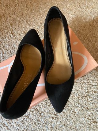 ZAPATOS NEGROS DE MUJER  LIQUIDACION..!!