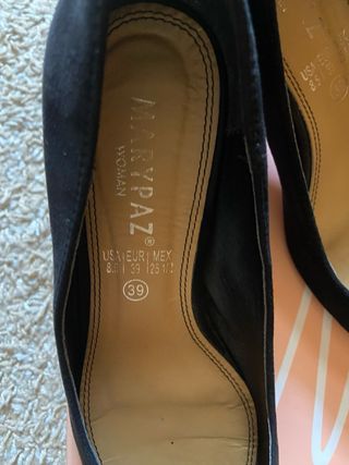 ZAPATOS NEGROS DE MUJER  LIQUIDACION..!!