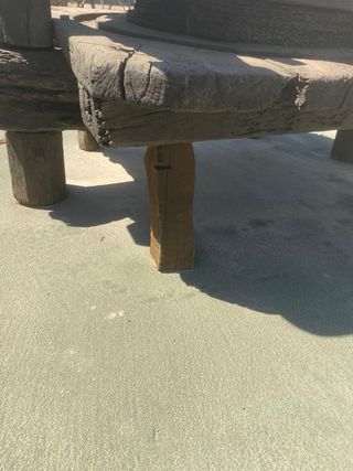 prensa de aceite de madera