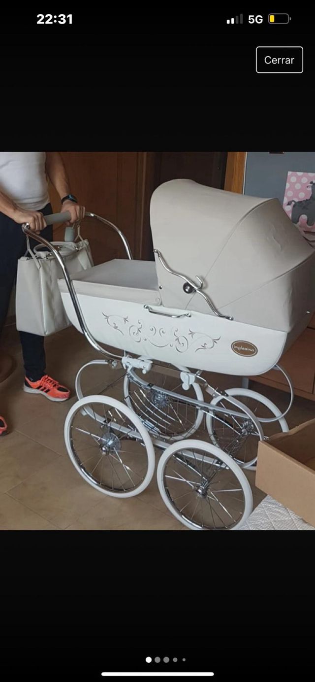 Carrito + silla inglesina 