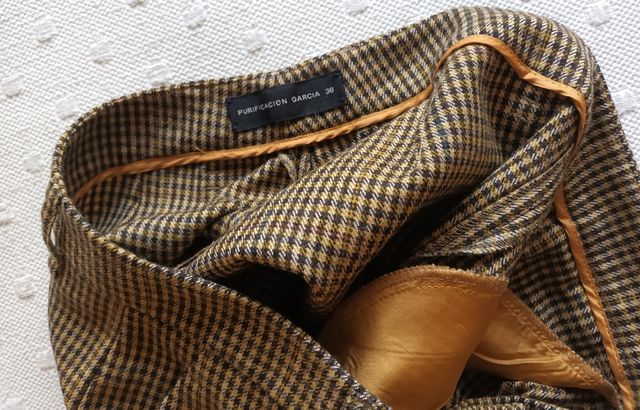 Pantalón Purificación García de lana