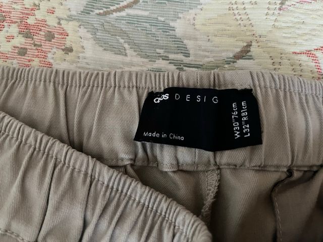 Pantaloni Chino Jogger