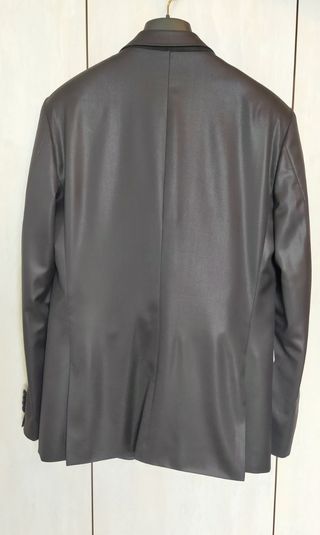 Traje Ramón Sanjurjo talla L negro brillante