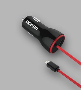 Cargador mechero coche 3,4A con cable lightning