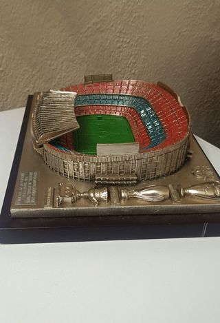 maqueta camp nou hexacampeones 08-09