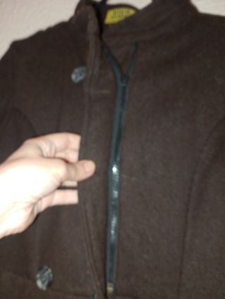 Abrigo 💯 PURA LANA INDIA VINTAGE