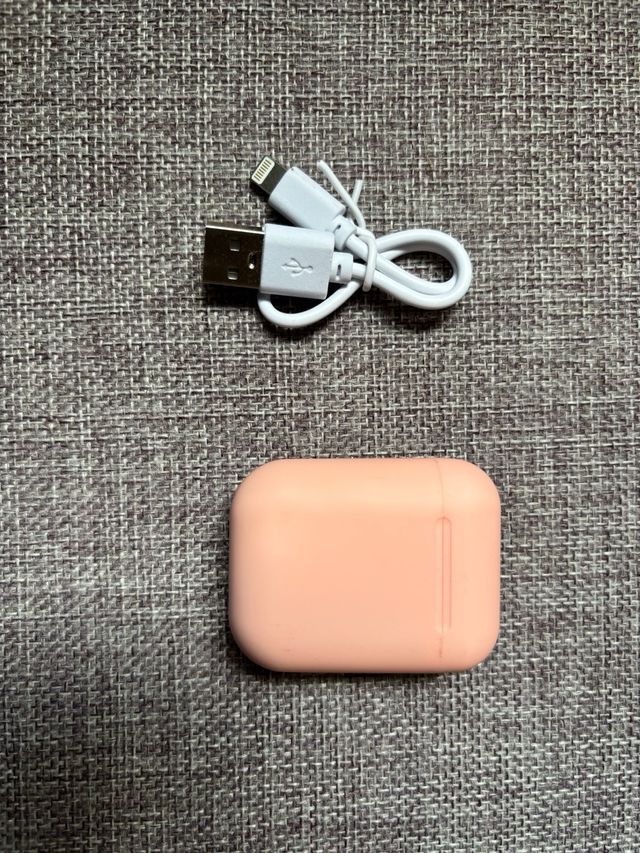 Cascos inalambricos rosas