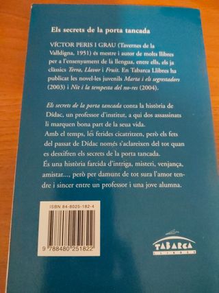 ELS SECRETS DE LA PORTA TANCADA (Tabarca Narrativa)